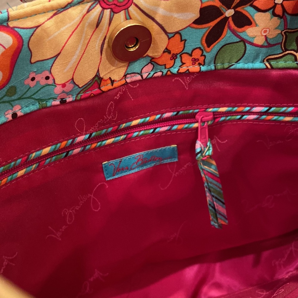 Vera Bradley Rare Tropical Silk Shoulder Bag - Picture 4 of 4